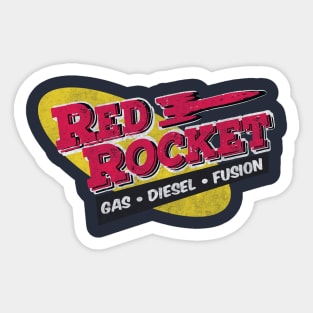 Red Rocket Fallout Fusion Sticker